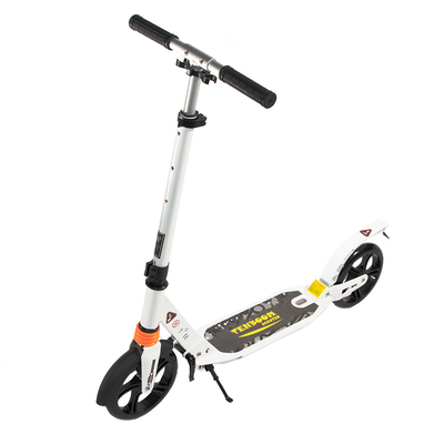 Adjustable 100KGS Two Wheel Kick Scooter With Disc Brake 1040mm