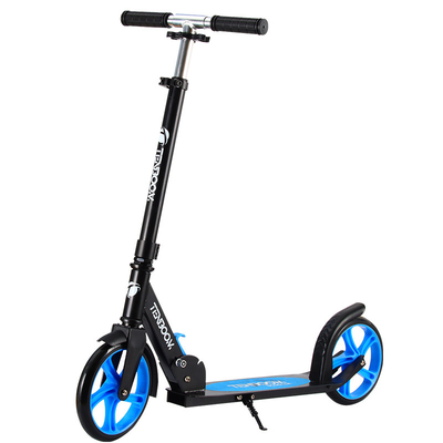 Iron Deck Wear Resisting Adult Folding Kick Scooter 100kgs Load