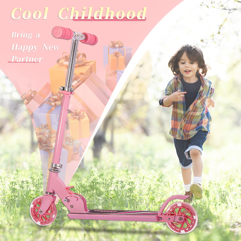 CPSC Scooter With Adjustable Height 74.93cm Light Up Scooter Wheels